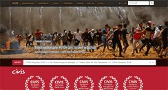 Desktop Screenshot of civismedia.eu